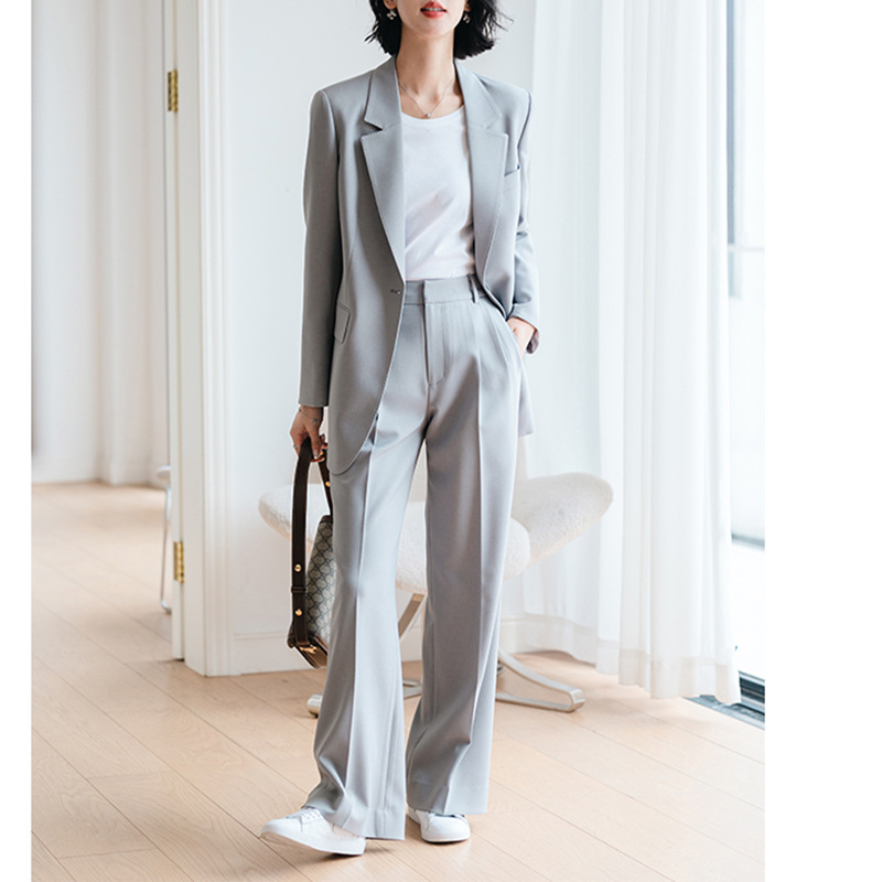 Women'S Fashion Blazer - Completo da Donna Allingentle, 2 Pezzi,