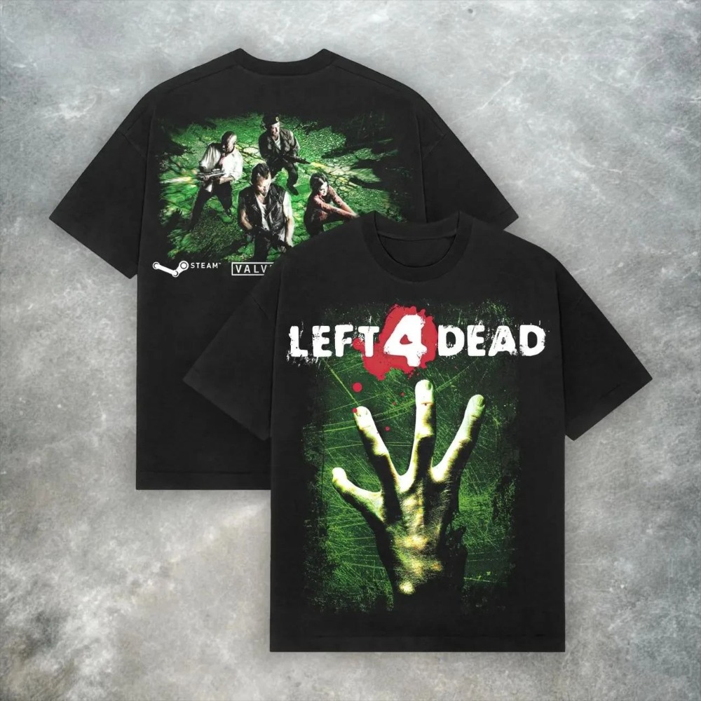 Women Fashion Video - Maglietta Left 4 Dead Valve Tee