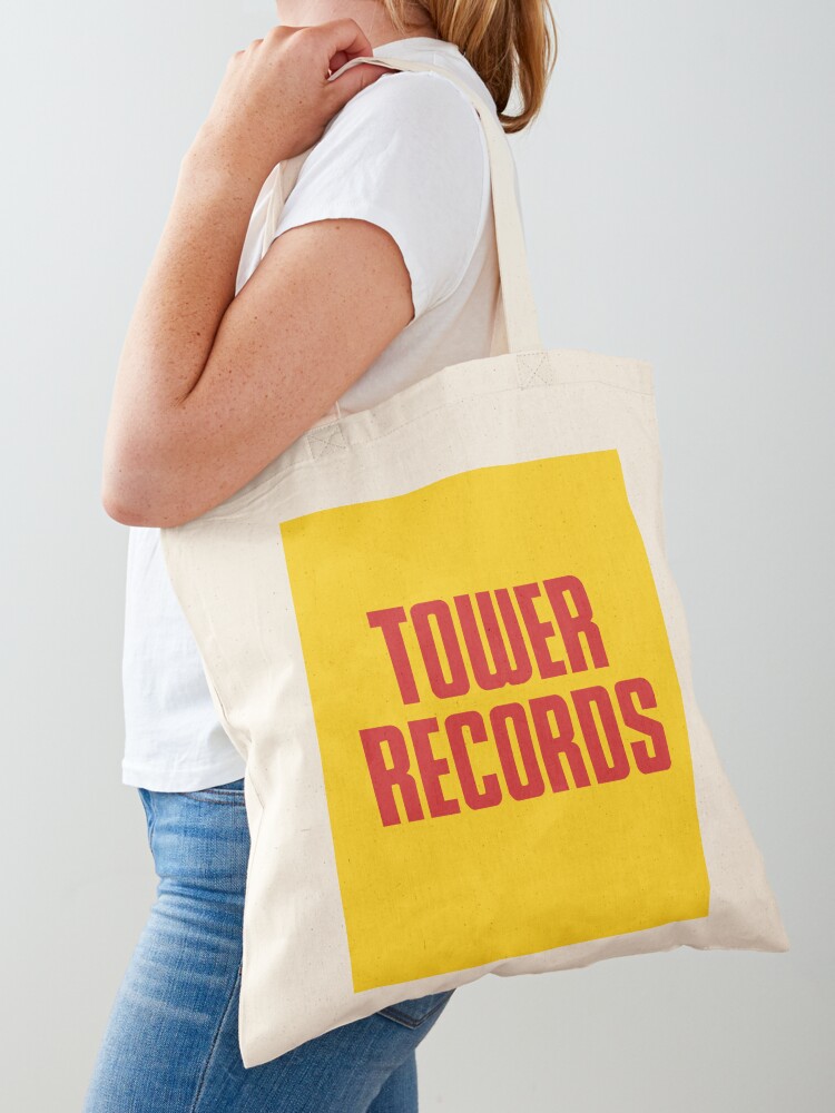 Women'S Fashion In The 1960S - Logo di Tower Records (sfondo giallo)