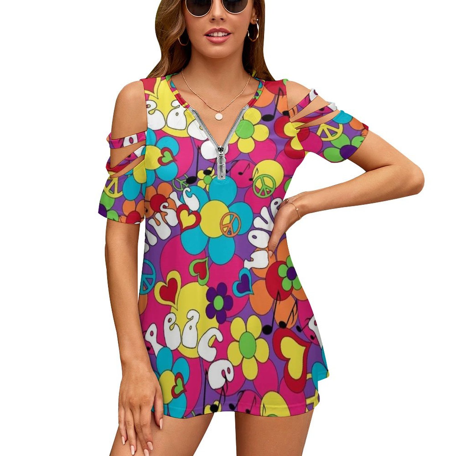Women'S Fashion In The 1960S - Anni '60 Psichedelico Hippie Colori Nuova