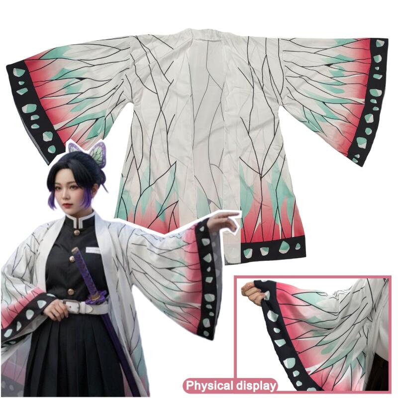 Women'S Fashion Kimono - Costume Cosplay Estivo di Shinobu Kocho