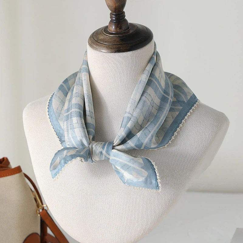 Women Fashion Japan - Sciarpe 100% Seta per Donna, Accessori