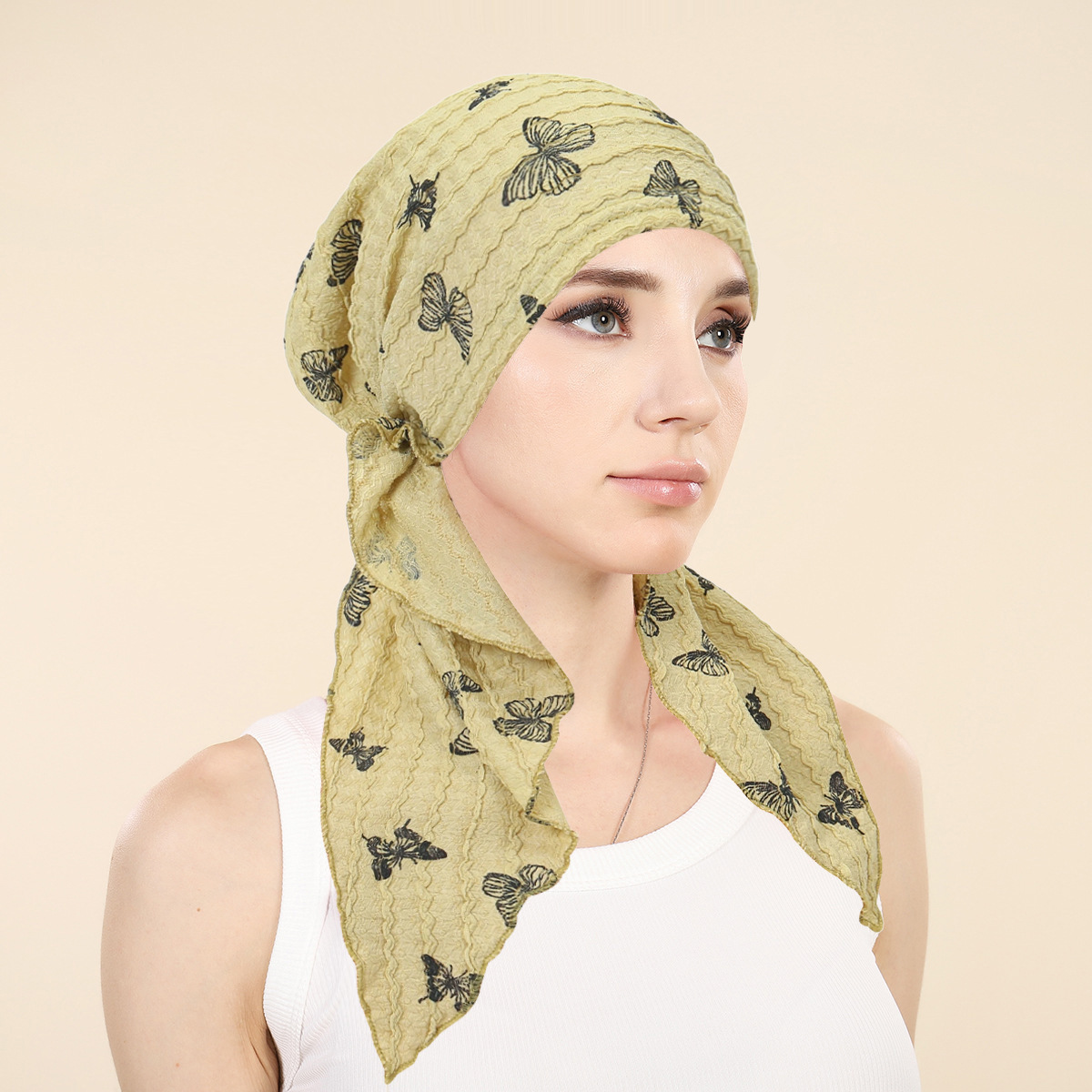 Women'S Fashion Headbands - Hijab Musulmano da Donna, Copricapo Morbido