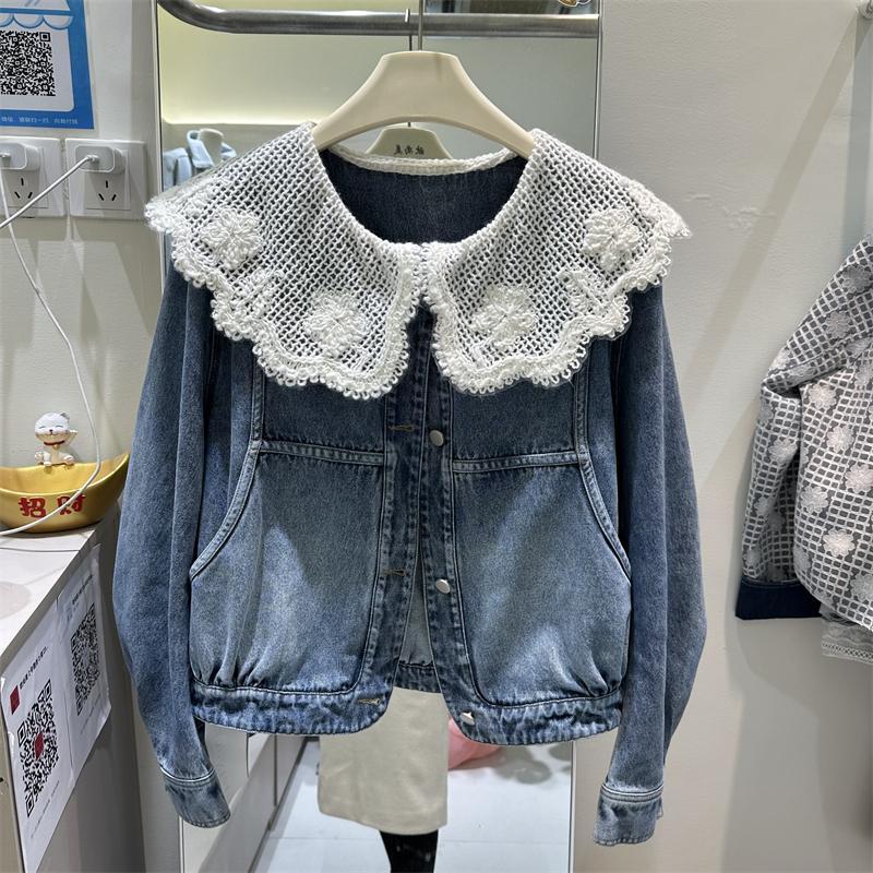 Women'S Fashion Denim Jacket - Top da donna primavera autunno nuovo