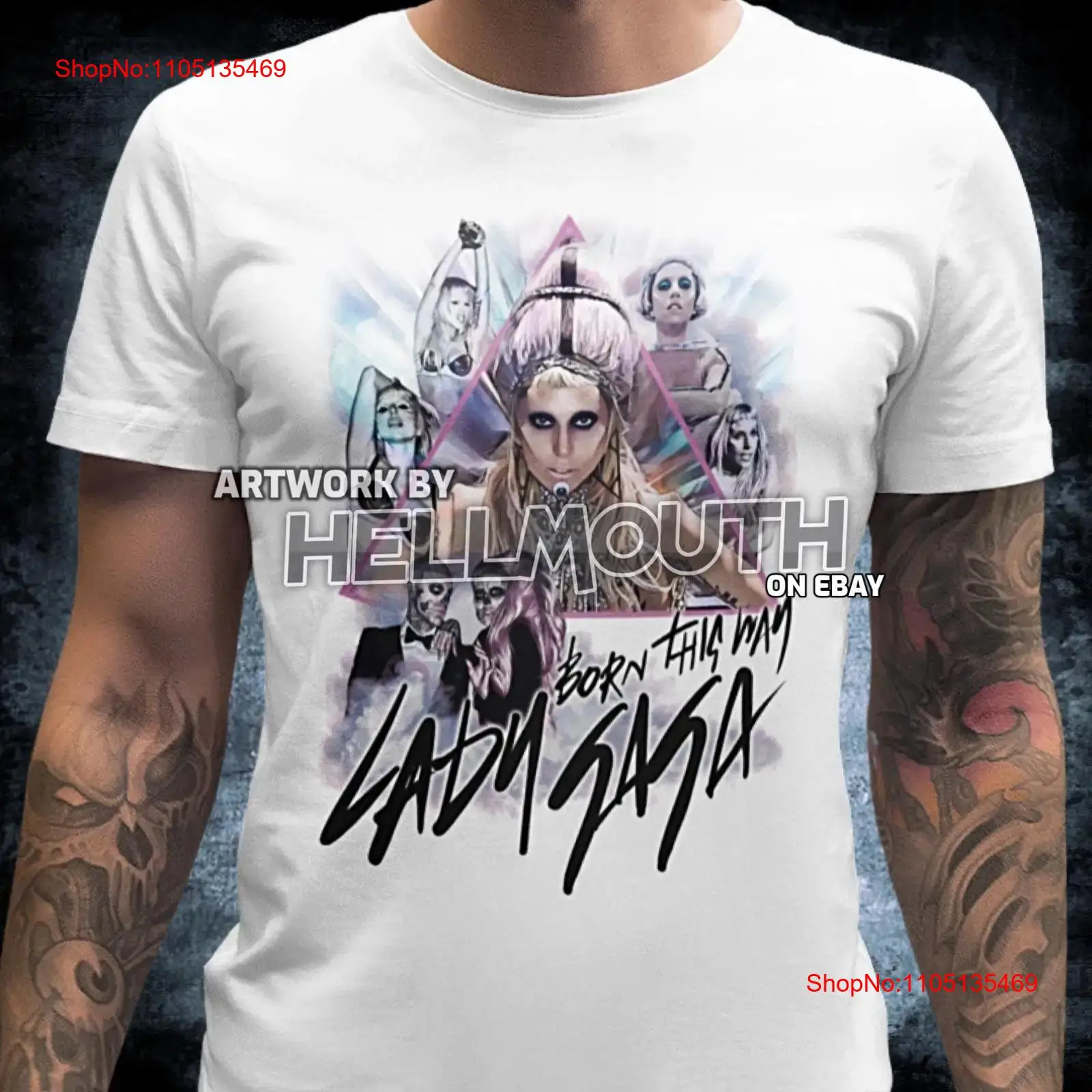 Women Fashion Video - Lady Gaga Born This Way maglietta