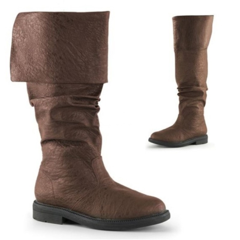 Women'S Fashion Middle Ages - Scarpe da uomo di Medioevo Stivali