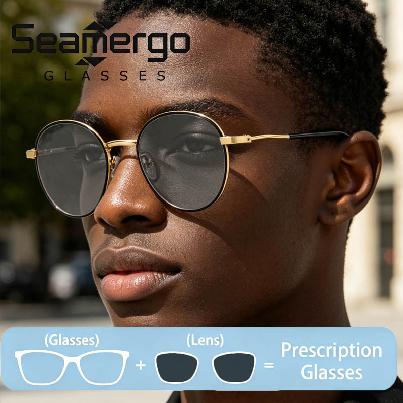 Women'S Fashion Glasses With Clear Lenses - Occhiali da Vista SEAMERGO con Montatura