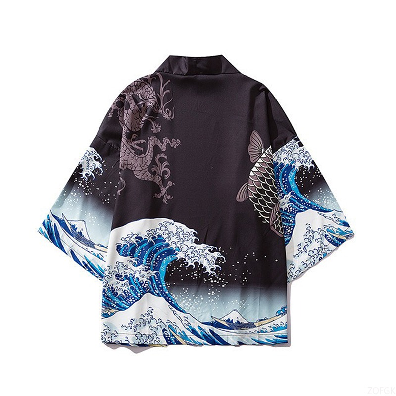 Kimono con mantello stampato H - Women'S Fashion Kimono recensione e prezzo