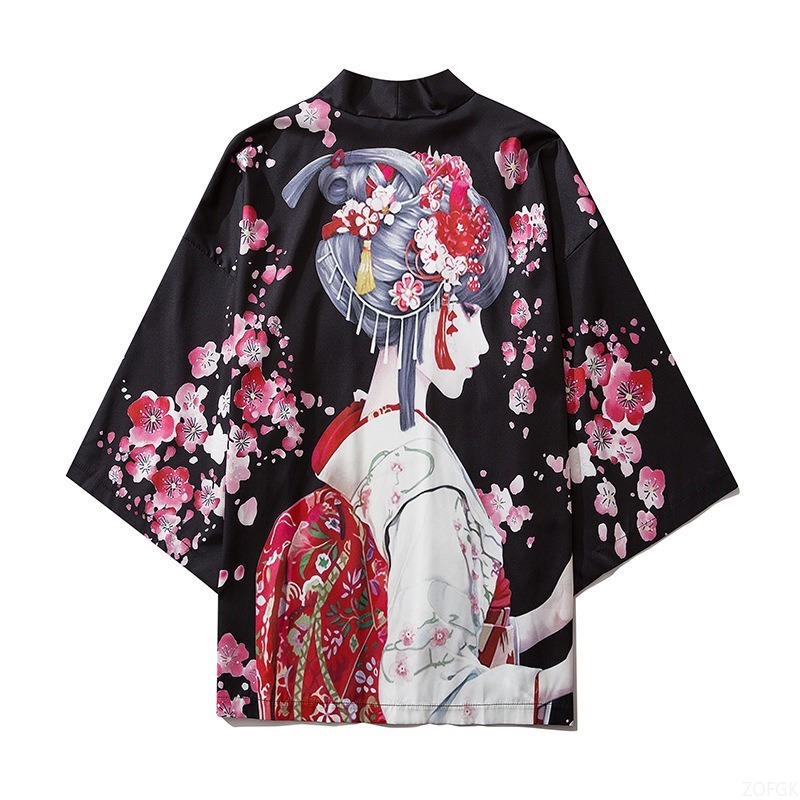 Kimono con mantello stampato H - Women'S Fashion Kimono recensione e prezzo