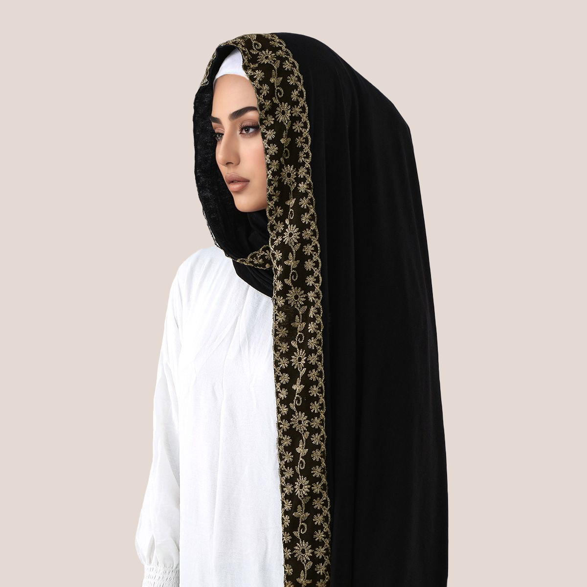 Maglia di cotone con ricamo in - Women'S Fashion Headbands recensione e prezzo