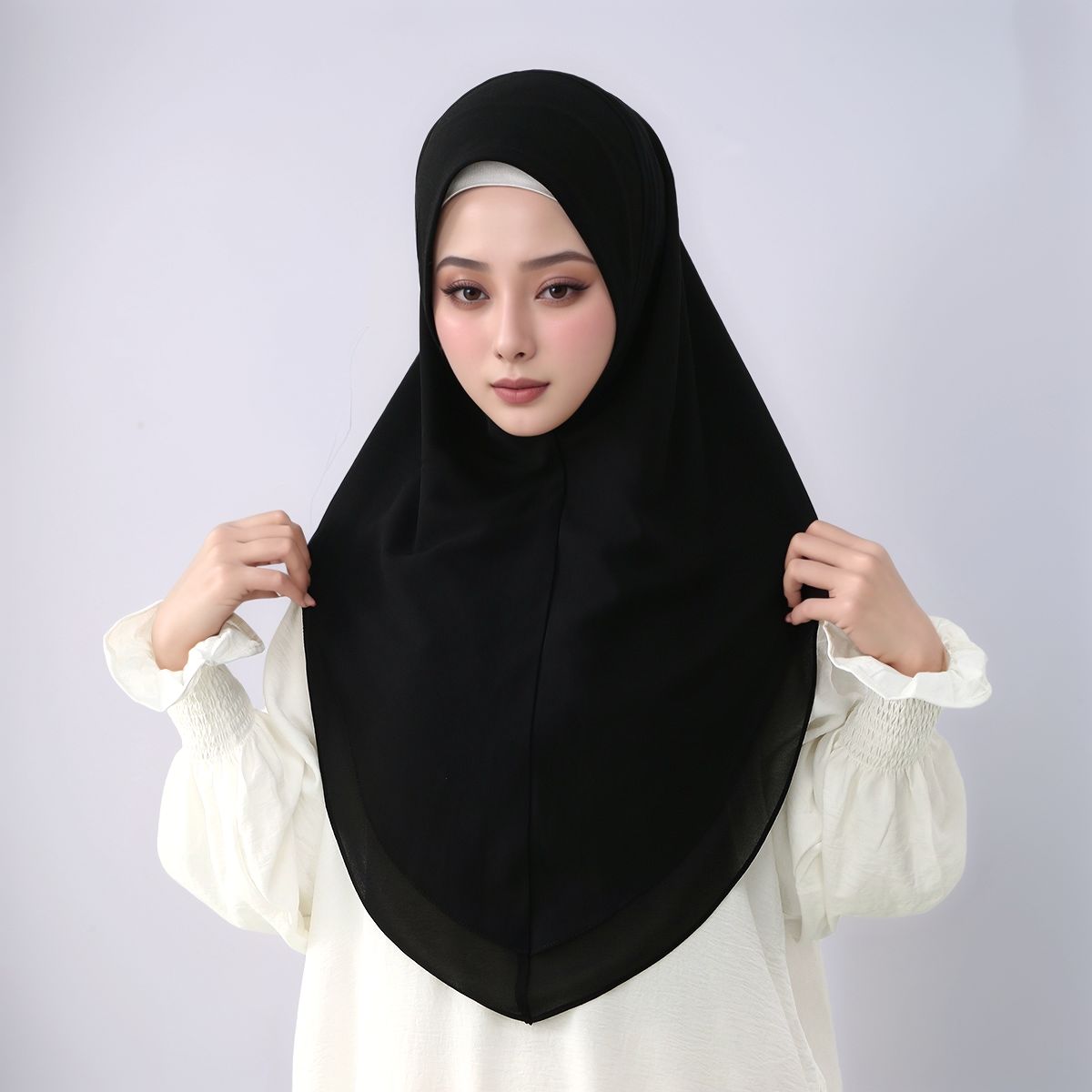 Nuovo chiffon a doppio strato  - Women'S Fashion Headbands recensione e prezzo