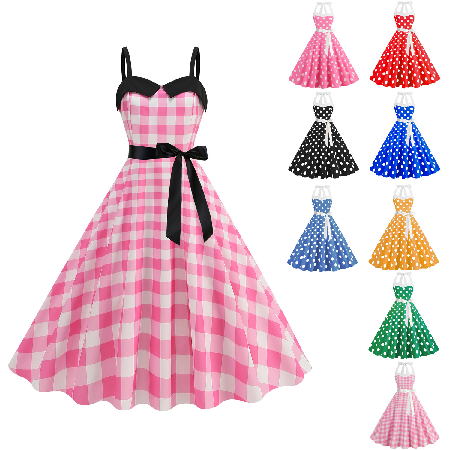 Elegante Abito da Donna a Pois - Women'S Fashion Of The 60S recensione e prezzo