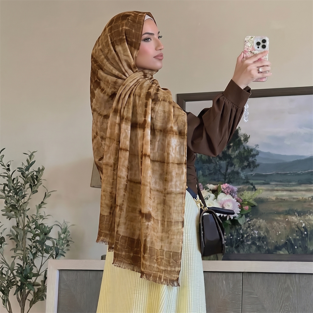 Sciarpa Hijab in Rayon Tie-Dye - Women'S Fashion Headbands recensione e prezzo