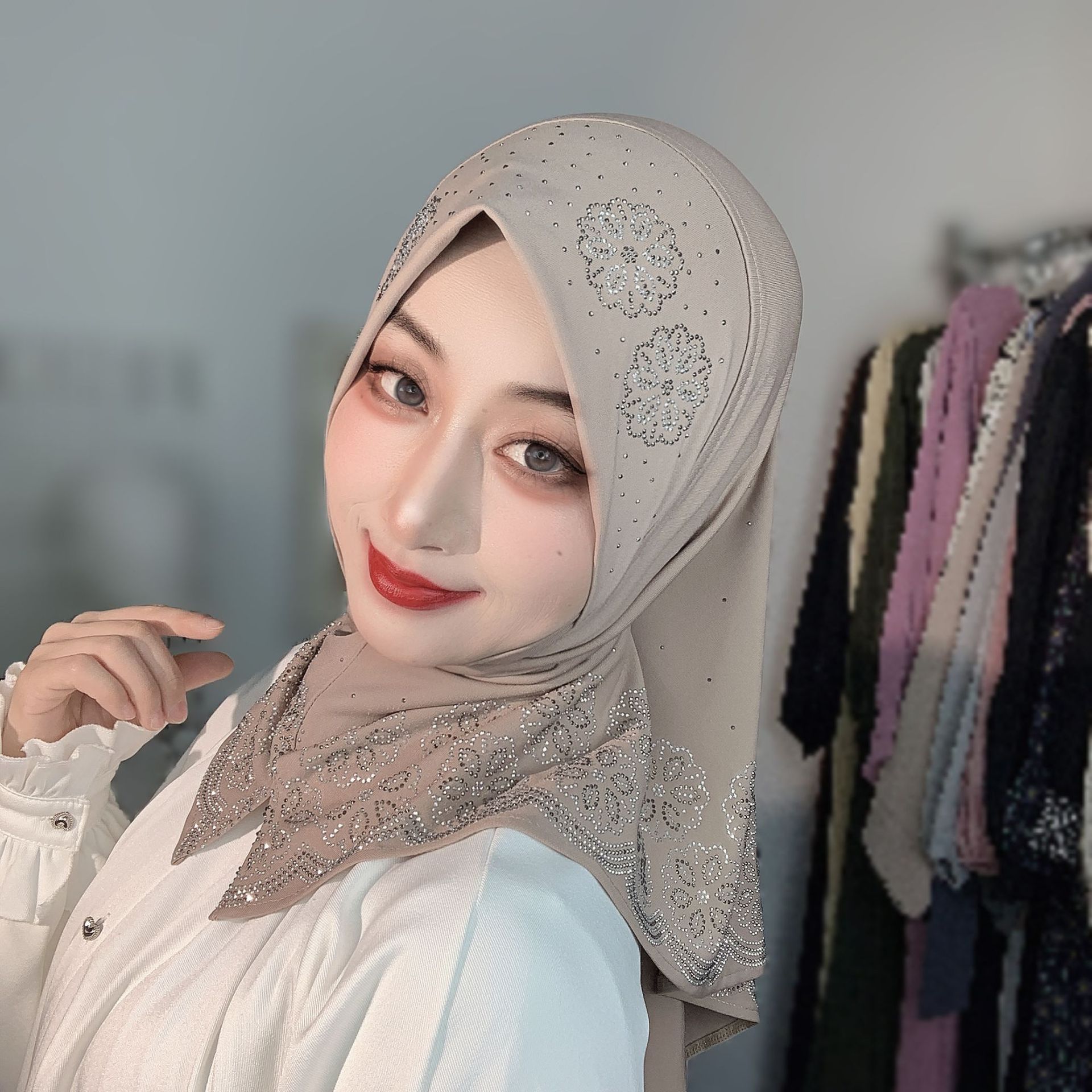 Hijab musulmano pronto da indo - Women'S Fashion Headbands recensione e prezzo