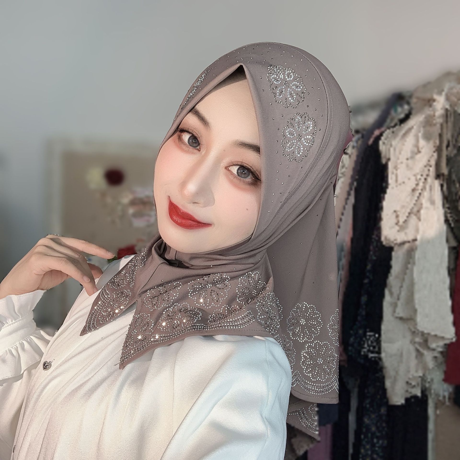 Hijab musulmano pronto da indo - Women'S Fashion Headbands recensione e prezzo
