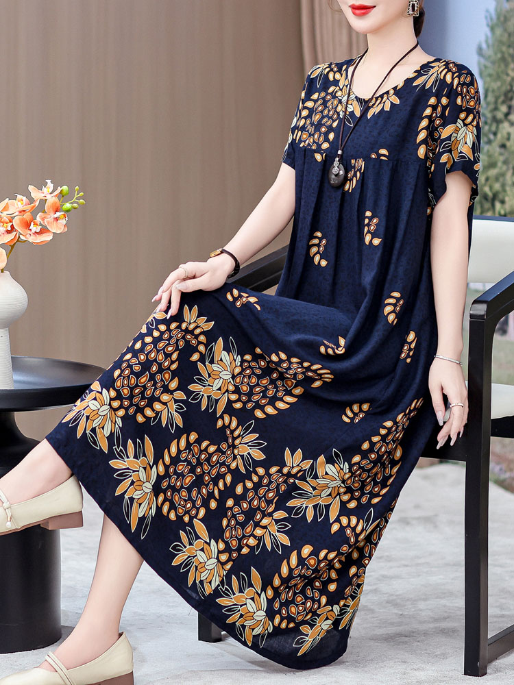 Elegante Abito Midi in Cotone  - Women Fashion Over The Years recensione e prezzo