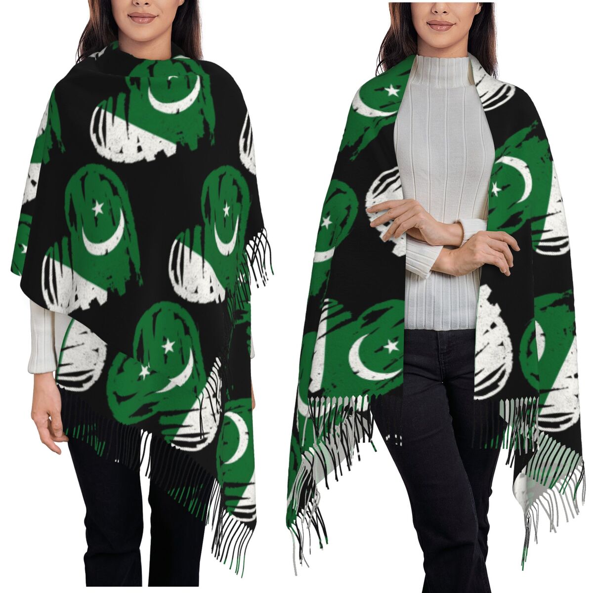 Amo la bandiera pakistana Scia - Women Fashion Pakistan recensione e prezzo