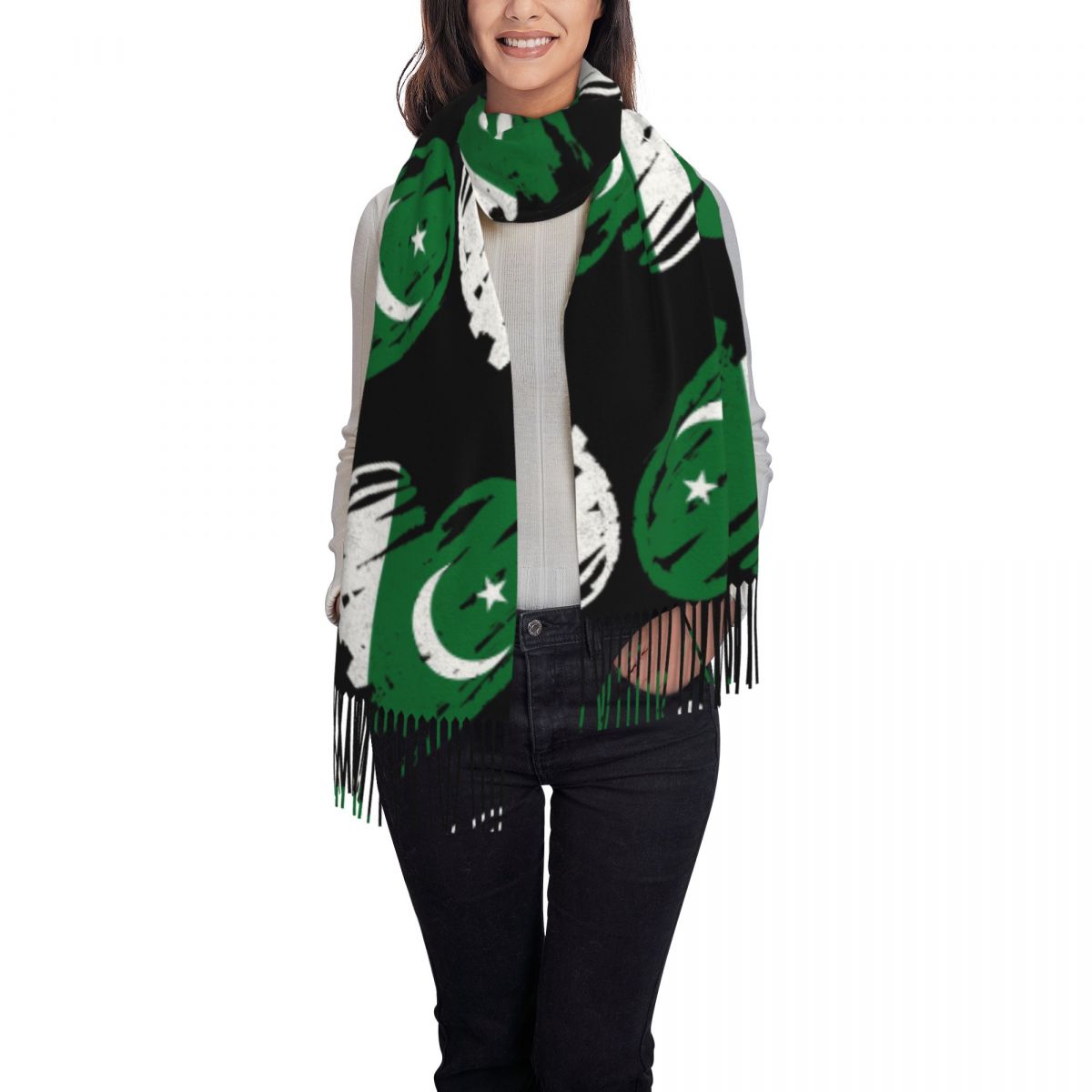 Amo la bandiera pakistana Scia - Women Fashion Pakistan recensione e prezzo