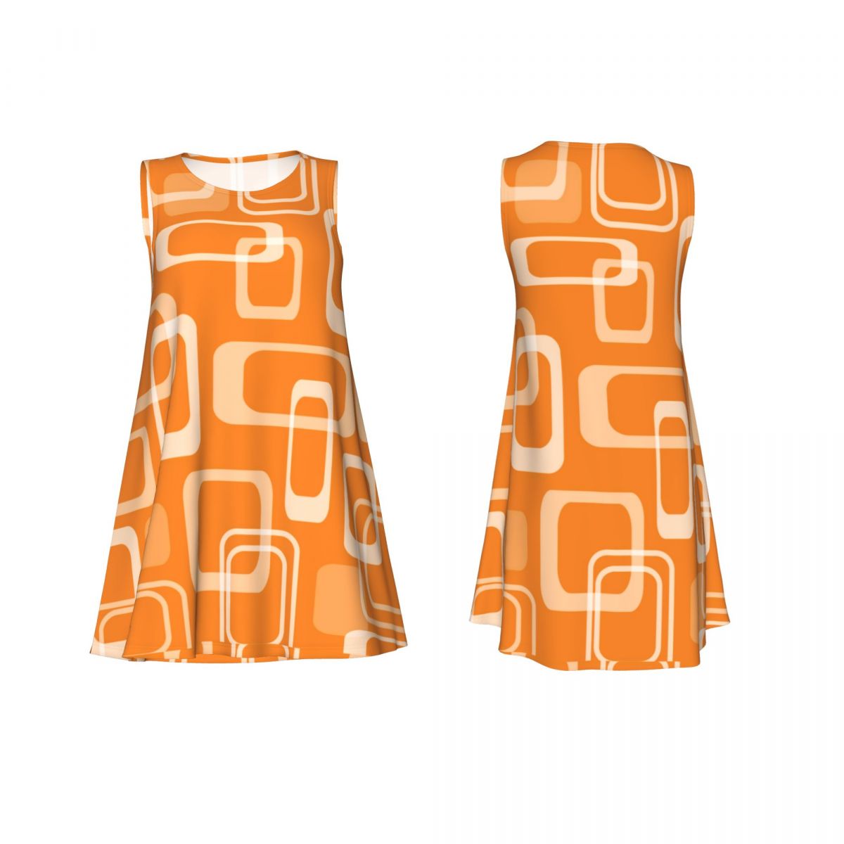 Abito Retrò Arancione Stile An - Women'S Fashion Of The 60S recensione e prezzo
