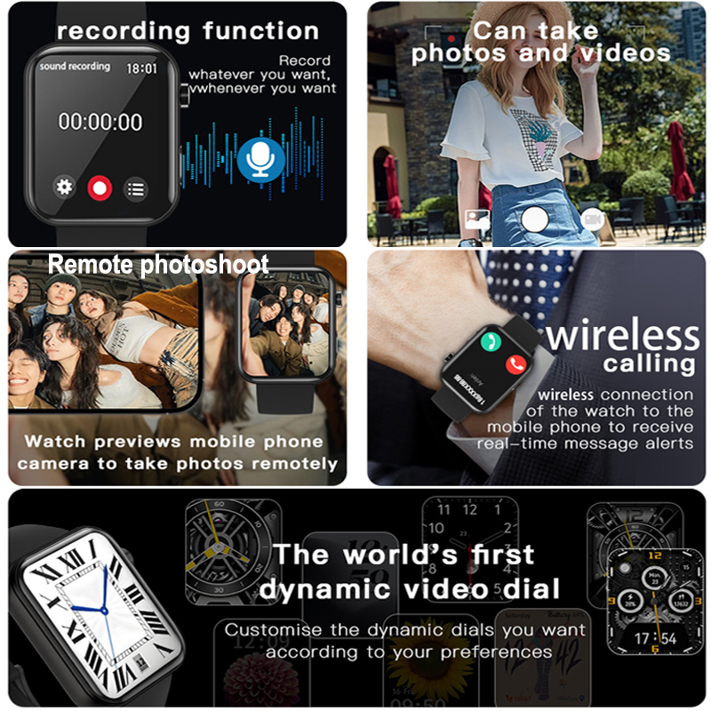 Nuovo Smartwatch con Fotocamer - Women Fashion Video recensione e prezzo