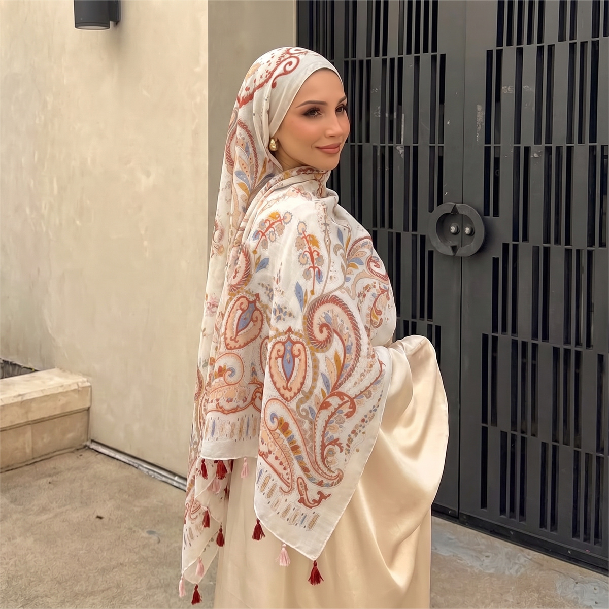Sciarpa Hijab Vintage con Stam - Women'S Fashion Headbands recensione e prezzo