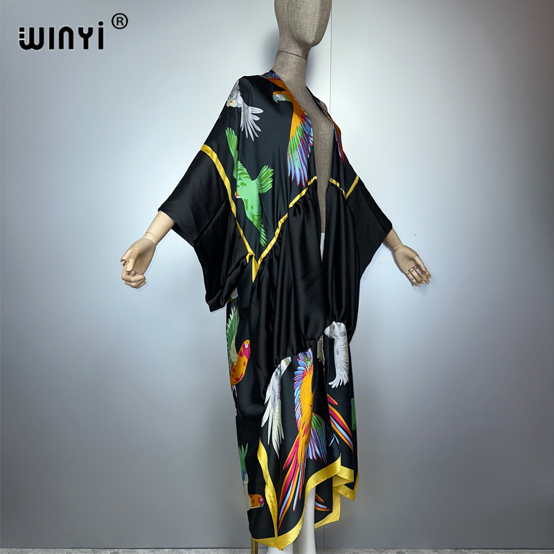 WINYI stampa boho kimono maxi  - Women'S Fashion Kimono recensione e prezzo