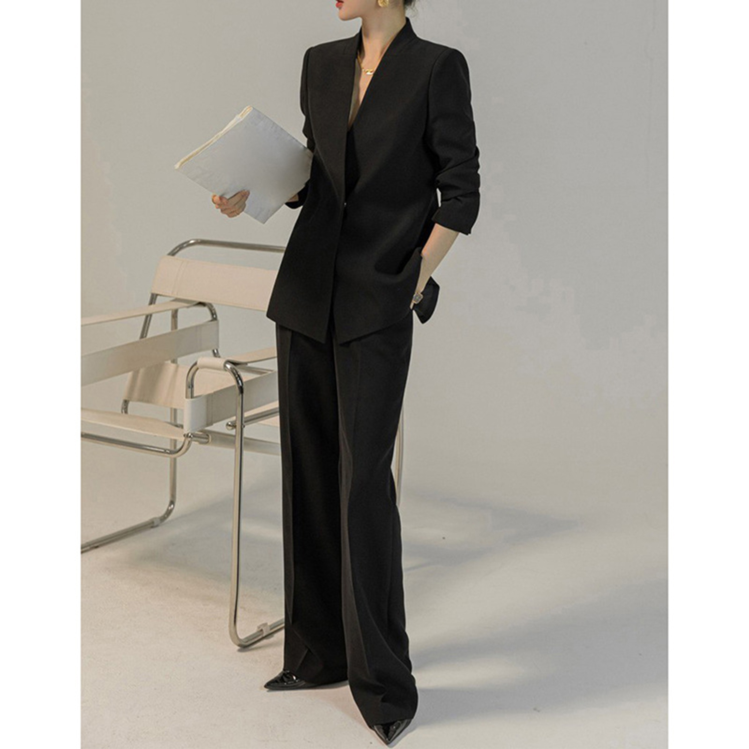 Completo da Donna Allingentle, - Women'S Fashion Blazer recensione e prezzo