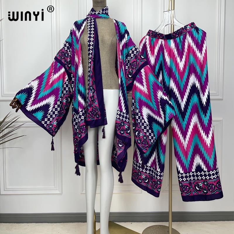 WINYI abito a due pezzi kimono - Women'S Fashion Kimono recensione e prezzo