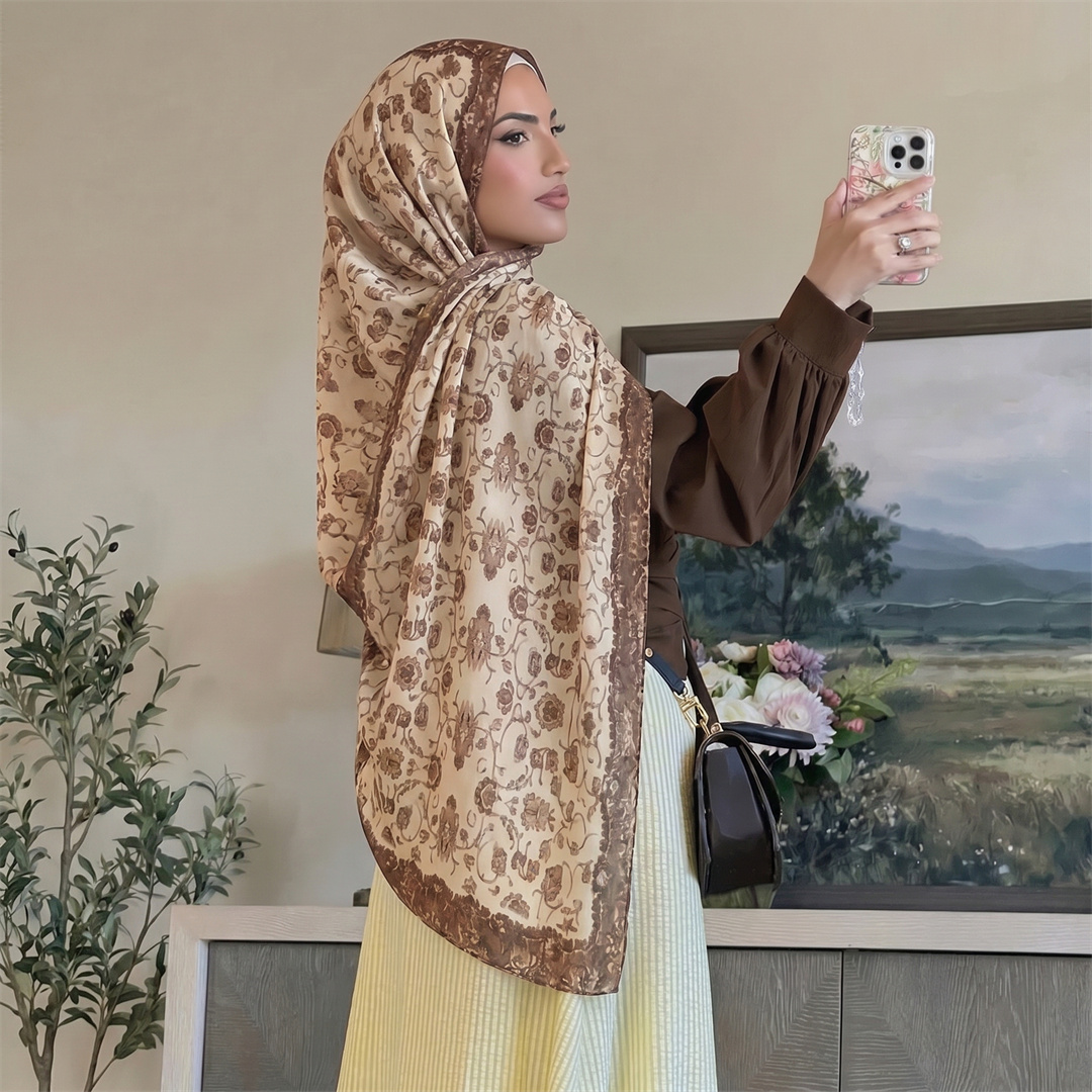 Hijab Vintage con Stampa Flore - Women'S Fashion Headbands recensione e prezzo