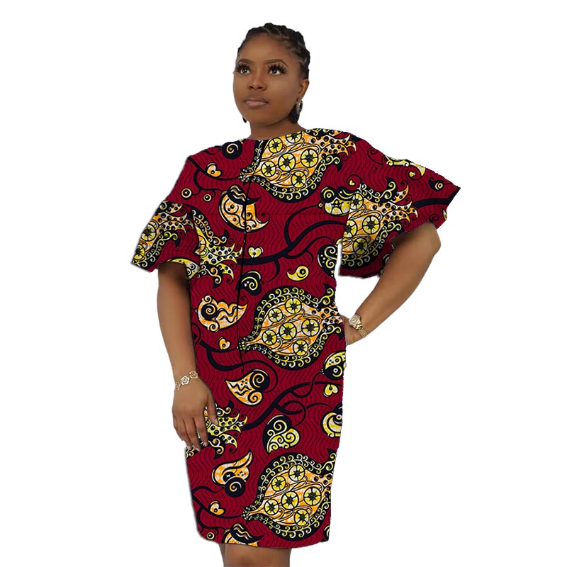 Abito Africano con Stampa alla - Women'S Fashion Middle Ages recensione e prezzo