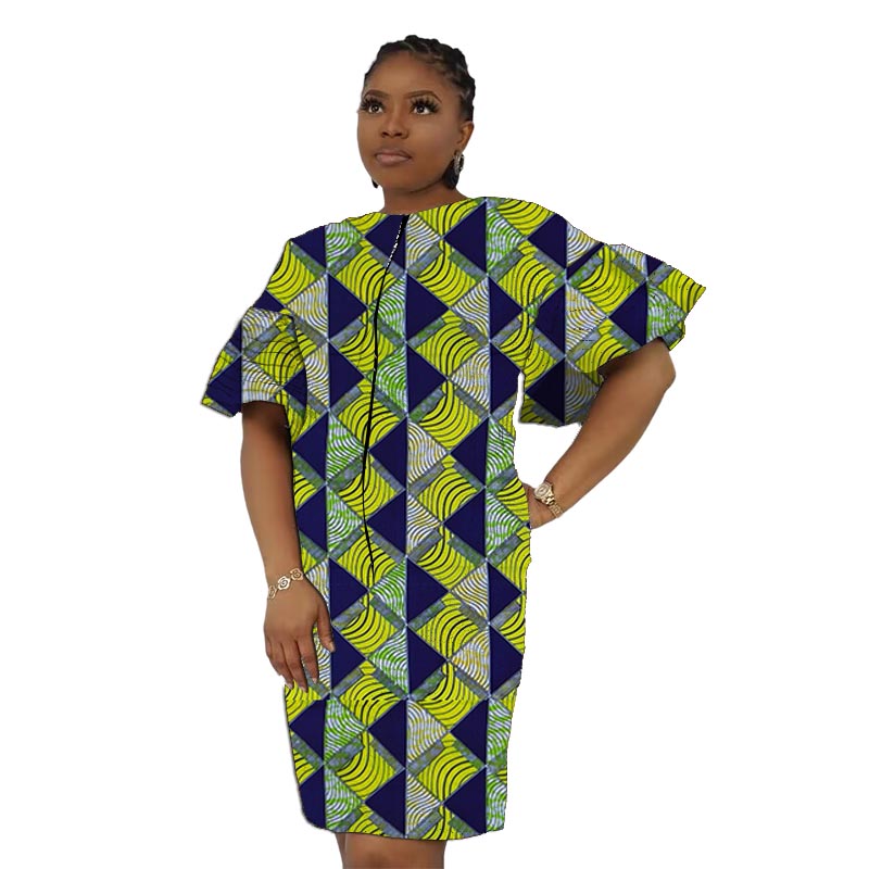 Abito Africano con Stampa alla - Women'S Fashion Middle Ages recensione e prezzo